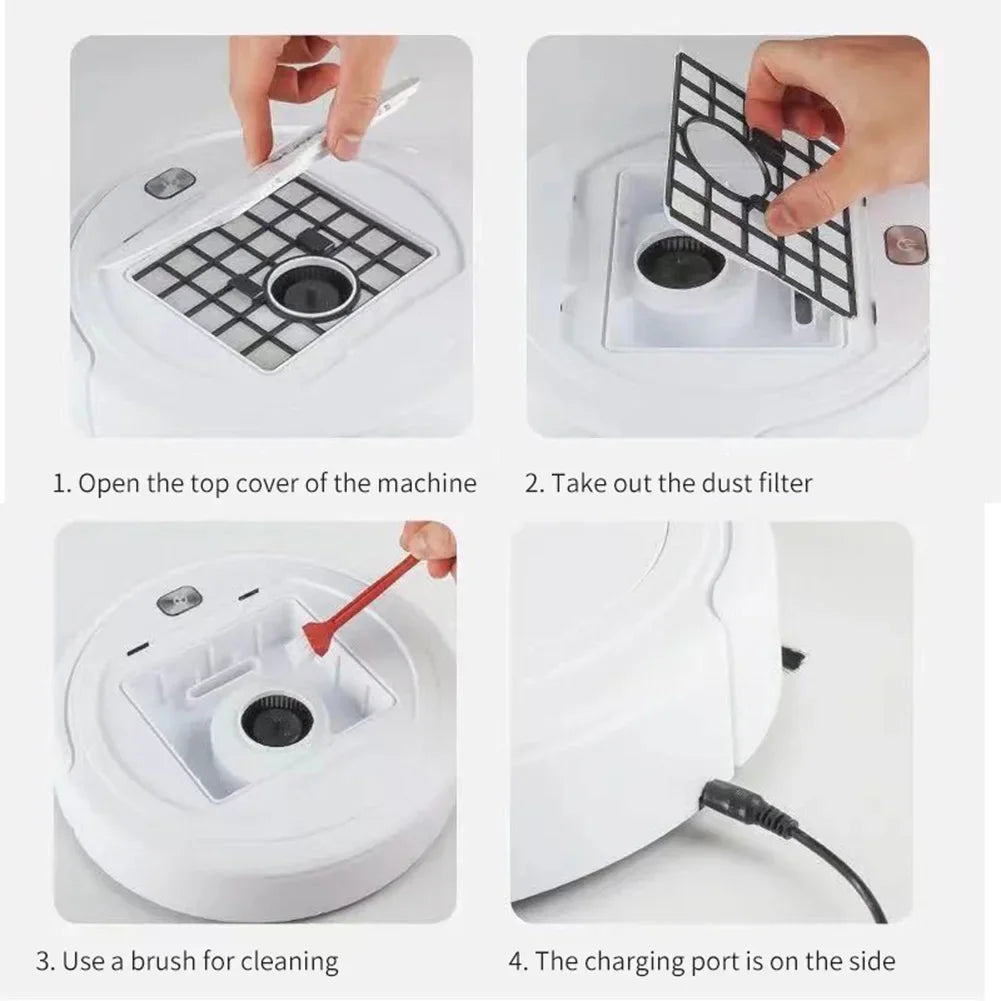 Robot Aspirador Inteligente 3 en 1