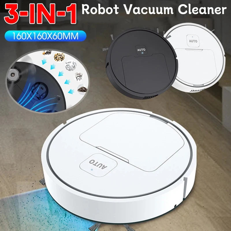 Robot Aspirador Inteligente 3 en 1