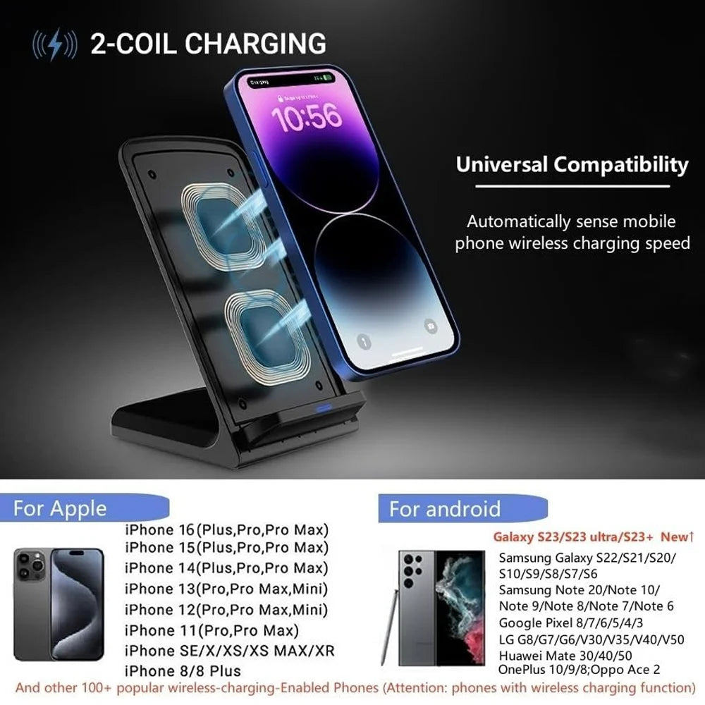 Cargador Inalámbrico Fast Charge 30W