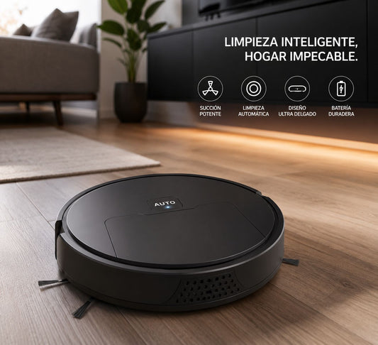 Robot Aspirador Inteligente 3 en 1